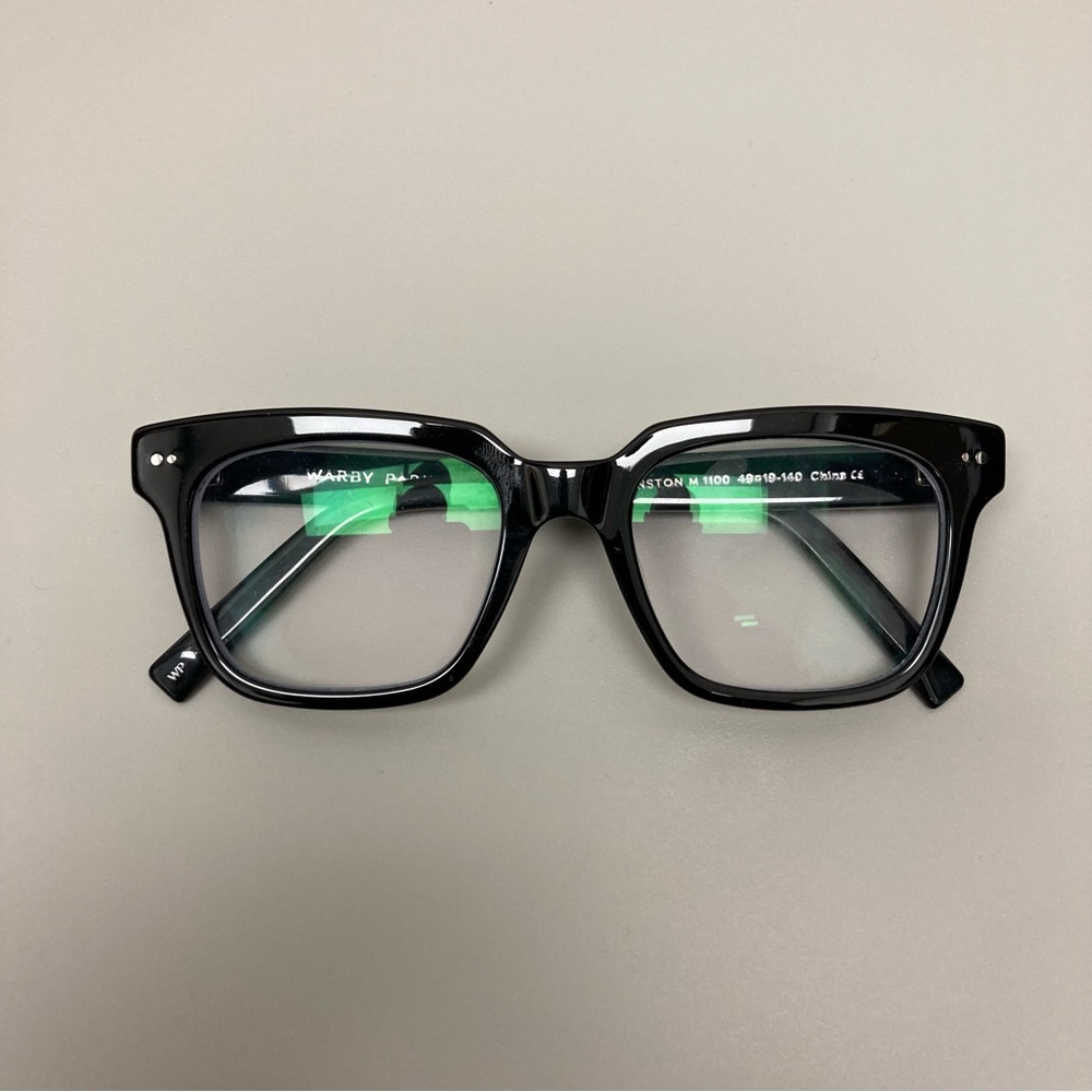 Warby Parker Black Square Glasses
